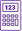 purple calculator icon